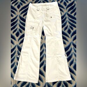Guess White Cargo Pants